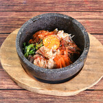 stone grilled bibimbap