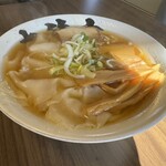 大笑家 - ワンタン麺￥1000