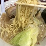 麺工房 大番 - 麺アップ