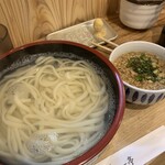 ふぅふー亭 - 釜揚げうどん