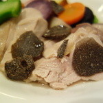 メゾン ドゥ アッシュ - 愛媛県産雉と野菜、黒トリュフを添えて