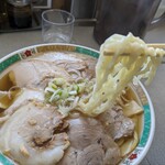 麺龍 - やっぱ大盛りにして良かった。たくさん食べてもスッキリとした食後感。