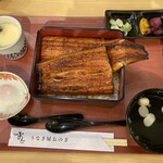 うなぎ屋おのぎ - 松2,980円＋定食320円