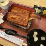 うなぎ屋おのぎ - 松2,980円＋定食320円