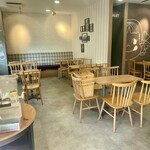 CAFE FUJIYA - 店内　※イートインスペース