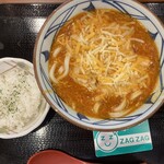 丸亀製麺 - トマたまカレー(並)¥690 激ウマ