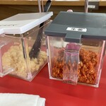 ラーメン もっけだの - 卓上アイテム