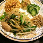 ごはん畑 - 肉ニラ炒め定食