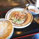 Okonomiyaki Denshou - お好み焼き定食