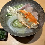 品川 個室和食 まつもと - 【台物】蟹ふくてっちり小鍋仕立て