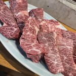 炭火焼肉ホルモンさわいし - 和牛特選ハラミ