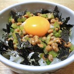 Kitamae Bai Niigata Chokusou Keikaku - 魚沼の切り菜（きりざい納豆丼で）