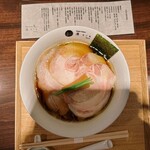 Nippon Ramen 凛 KYOTO - 醤油わんたんちゃあしゅう麺