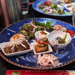 ムーラン - 前菜盛り合わせ（四川ランチ）