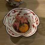 炭火焼肉 肉の匠 ひうち - ユッケ