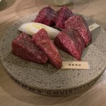 Sumibiyakiniku Nikuno Takumi Hiuchi - ウチモモ、ヒレ、熟成ランプ