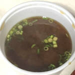 鉄板居酒屋 明香苑 - 汁物付き