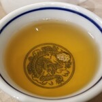 広東料理 吉兆 - 茉莉花茶・終盤。