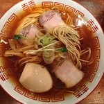 中華そば しば田 - 味玉中華そば（￥800）12/27/2013