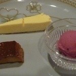 古橋亭 - 【クリスマスディナー】　デザート盛り合わせ