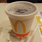 マクドナルド - ドリンク写真:コカ・コーラゼロ（Ｓ）