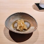 Kotan - なまこ酢、柚子胡椒、長崎県大村湾