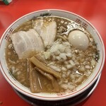 燕参上 - 新潟燕三条ラーメン　味玉トッピング