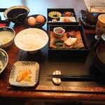 都わすれ - 朝食　ここの生卵美味しすぎ！