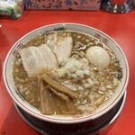 燕参上 - 新潟燕三条ラーメン　味玉トッピング