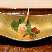 銀座かに松 - 蟹爪のバター焼き