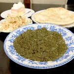 PAK LAHORI RESTAURANT - マトンパラックのセット＆パキスタンのケーキ