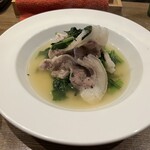 Daikichi食堂 - 豚春菊蒸し
