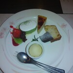 志喜亭 - 抹茶ムースが美味しかったです