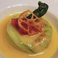 レストラン シェ・リュイ - オマールエビのキャベツ包み