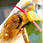 乞食 - 真イワシの塩焼き
