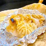 乞食 - 真鱈の白子焼き