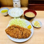 とんかつ山家 - ロースかつ大