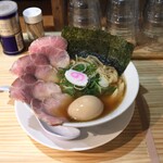 鶏そば のぶる - 料理写真:鶏中華そば 全のせ