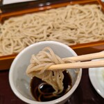 Teuchi soba shouchiku an masukawa - 蕎麦を啜る