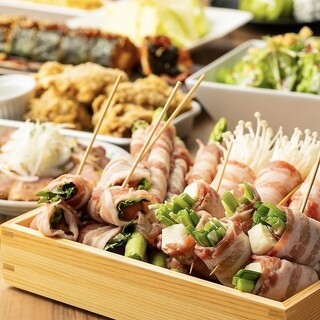【肉尽くし！】肉巻き串コース4,499円⇒3,499円