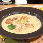 トリワイン ＰＩＫＯＳＨＨＨＵ - 鶏ももと芽きゃべつのホワイトシチュー