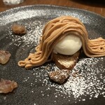 トラディシオン - クリスマスディナーコース
      ⚫️ガトーモンブラン