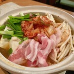 呑み喰い処　福わらひ - 「キムチ鍋」＠1150