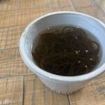 Jire Kafe - 沖縄県産　太もずくスープ