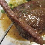 小さな街の食堂 cafe MISTY - 厚みは8ミリくらい？