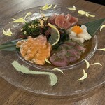 Kamehachi - カルパッチョの盛り合わせ(5種)