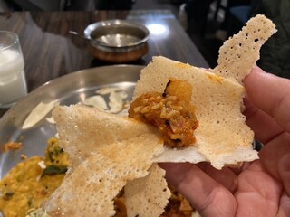 Venu's South Indian Dining - ノンベシミールス（ライスをビリヤニ変更）