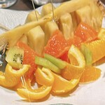 ポッシュ ドゥ マモン - 写真撮れませんでしたが花火をつけての演出付き