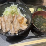 nikudomburisemmontendonnoichimatsu - ネギ塩豚トロ丼（150g）
