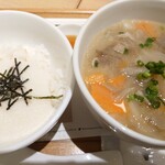 Nanazugurinthinambashithiten - 写真追加：野菜たっぷり豚汁セット(とろろご飯)1,390円✨